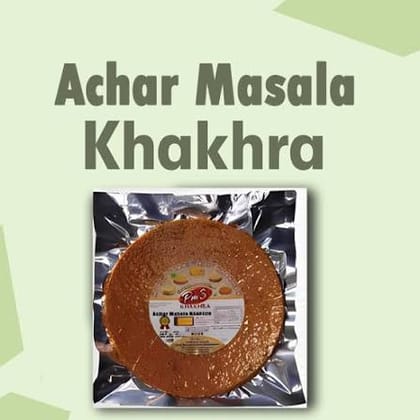 Vinimay Brand - Vacuum Pack Aachar Masala Khakhara - 200 gram