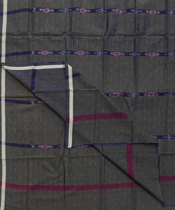 Olive Sambalpuri Handwoven Cotton Lungi SFCLUN2099