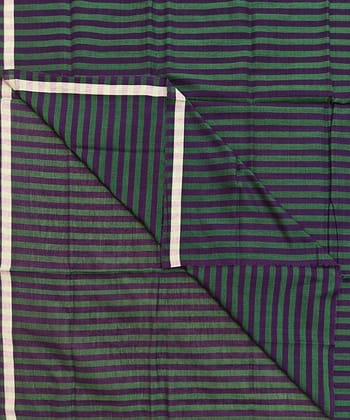Green Sambalpuri Handwoven Cotton Lungi SFCLUN2377