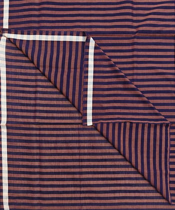 Brown Sambalpuri Handwoven Cotton Lungi SFCLUN2378