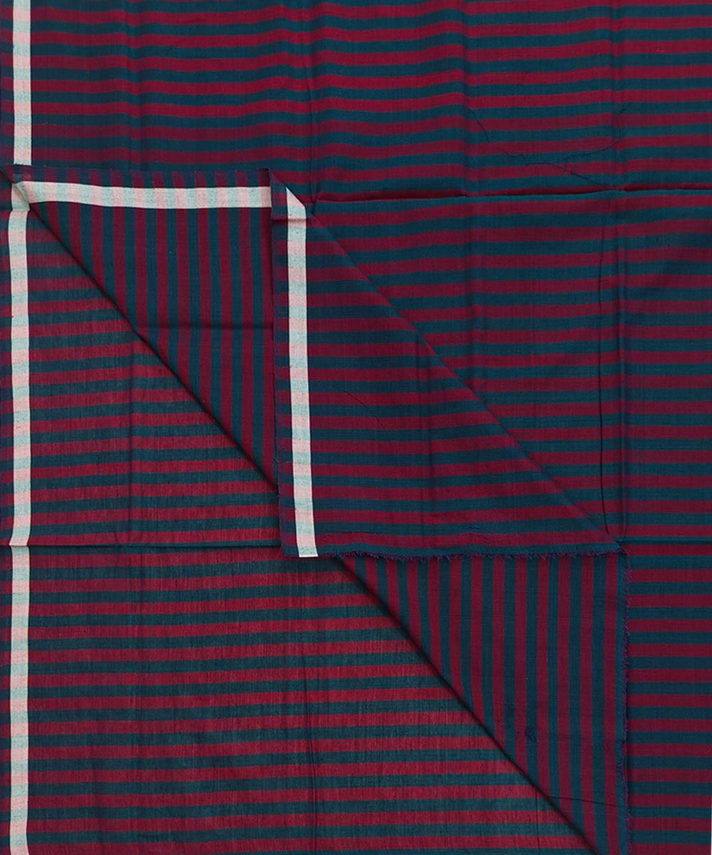 Maroon Sambalpuri Handwoven Cotton Lungi SFCLUN2385