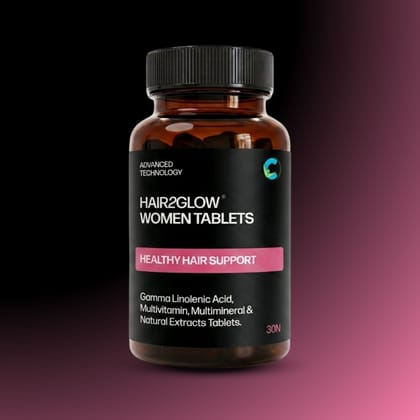 Hair2Glow Eve Hair Tablets | For Hair Growth & Reduces Hair Fall for Women