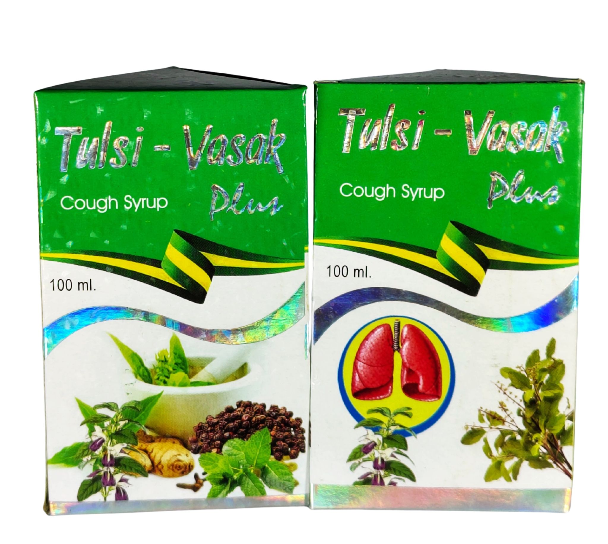Tulsi-Vasak Cough & Respiratory Care Plus –  Ayurvedic Immune Support, Natural Cough & Throat Remedy (Pack of 2)