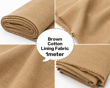 Brown Cotton Lining Fabric (Bada Panna), Brown Cotton Lining Fibre (Bada Panna), Brown Lining Cloth (Bada Panna), Soft Brown Cotton Lining (Bada Panna), Brown Garment Lining Fabric (Bada Panna)
