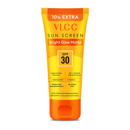 VLCC Matte Look Depigmentation Sunscreen SPF 30 PA+++ Gel creme, Non Greasy, Reduce Pigmentation (110g)