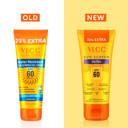 VLCC Water Resistant SPF 60 PA+++ Sunscreen Gel Cream (110g)