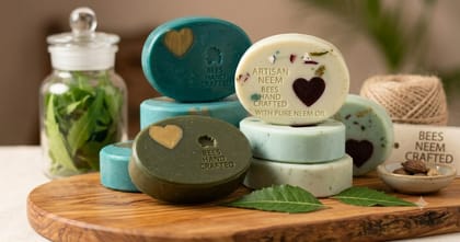 Herbal luxury vegan bath soaps 