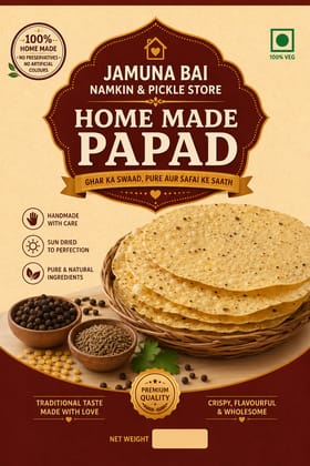 Jamuna Bai Home Made Papad
