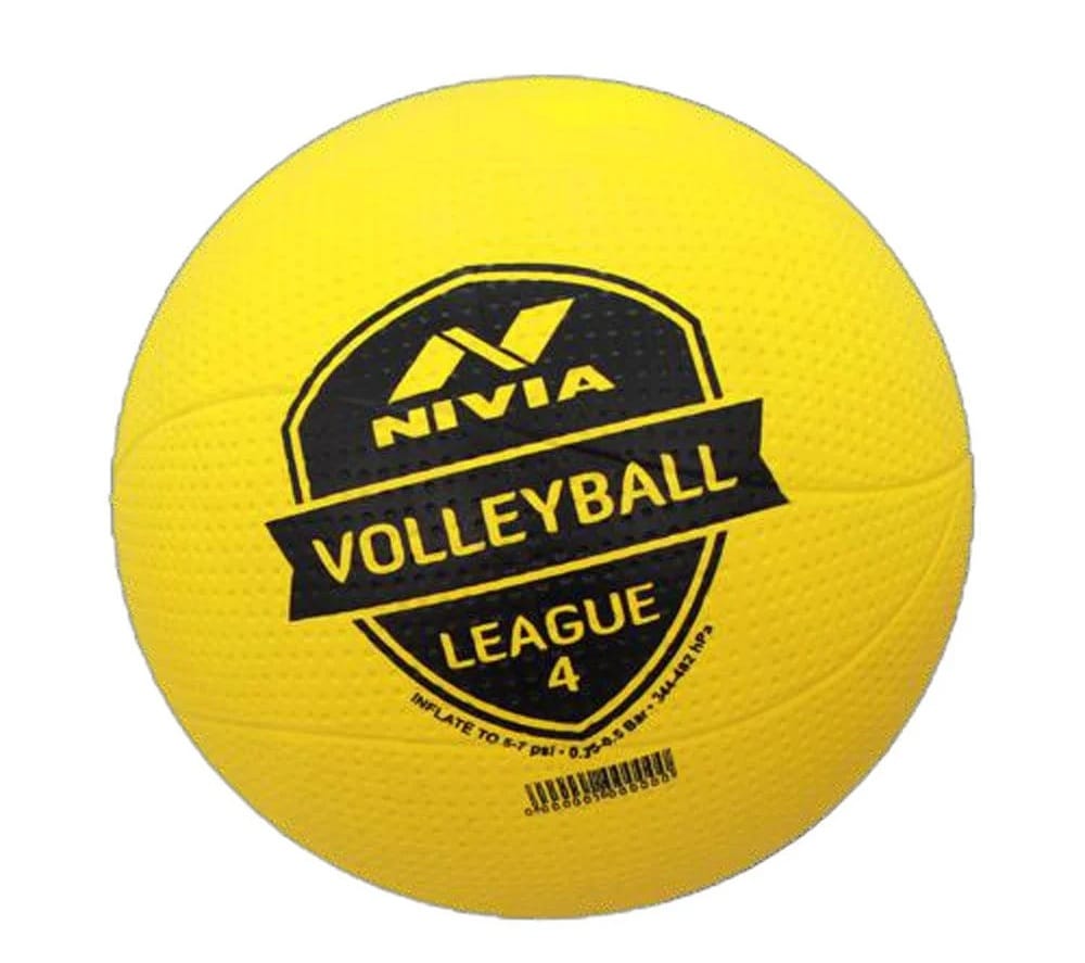 Nivia VOLLEYBALL VB 1376 LEAGUE MOULDED YELLOW - Sports and Fitness Equipment | Buy online on ZillyBuy
