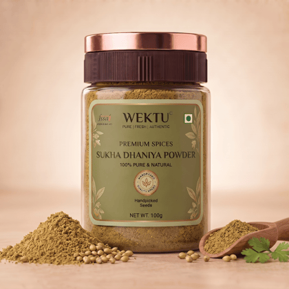 Sukha Dhaniya Powder - Premium Quality Dry Coriander Spice