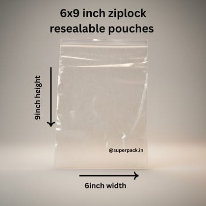 6x9 inch ziplock bag (pack of 100) 6x9 inch ziplock bag (pack of 100)