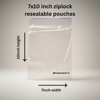 7x10 inch ziplock bag (pack of 100) 7x10 inch ziplock bag (pack of 100)