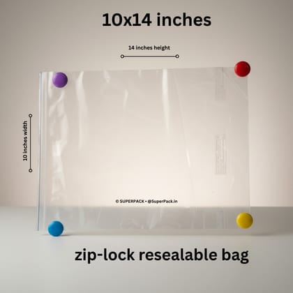 10x14 inch ziplock bag (pack of 100) 10x14 inch ziplock bag (pack of 100)