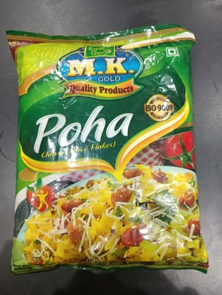 Mk poha (rice flakes) 