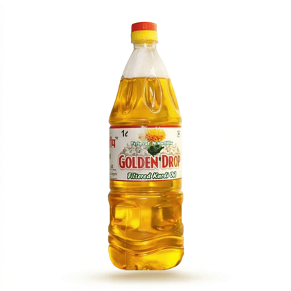 Golden Drop Filtered Kardi Oil - 1 Litre