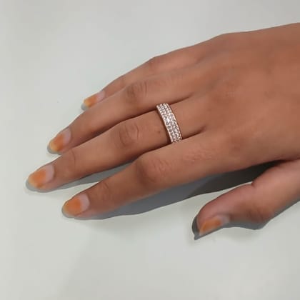 Golden Zircon Band