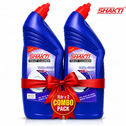 SHAKTI Toilet Cleaner 1 Ltr - 2 Pcs Combo