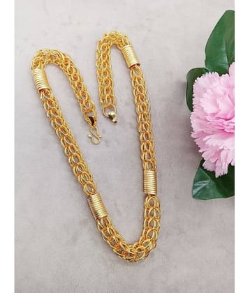 SHANKH-KRIVA Gold Plated Chain ( Set of 1 )