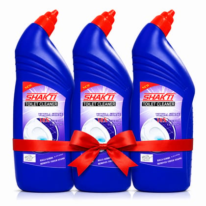 SHAKTI Toilet Cleaner 1 Ltr - 3 Pcs Combo