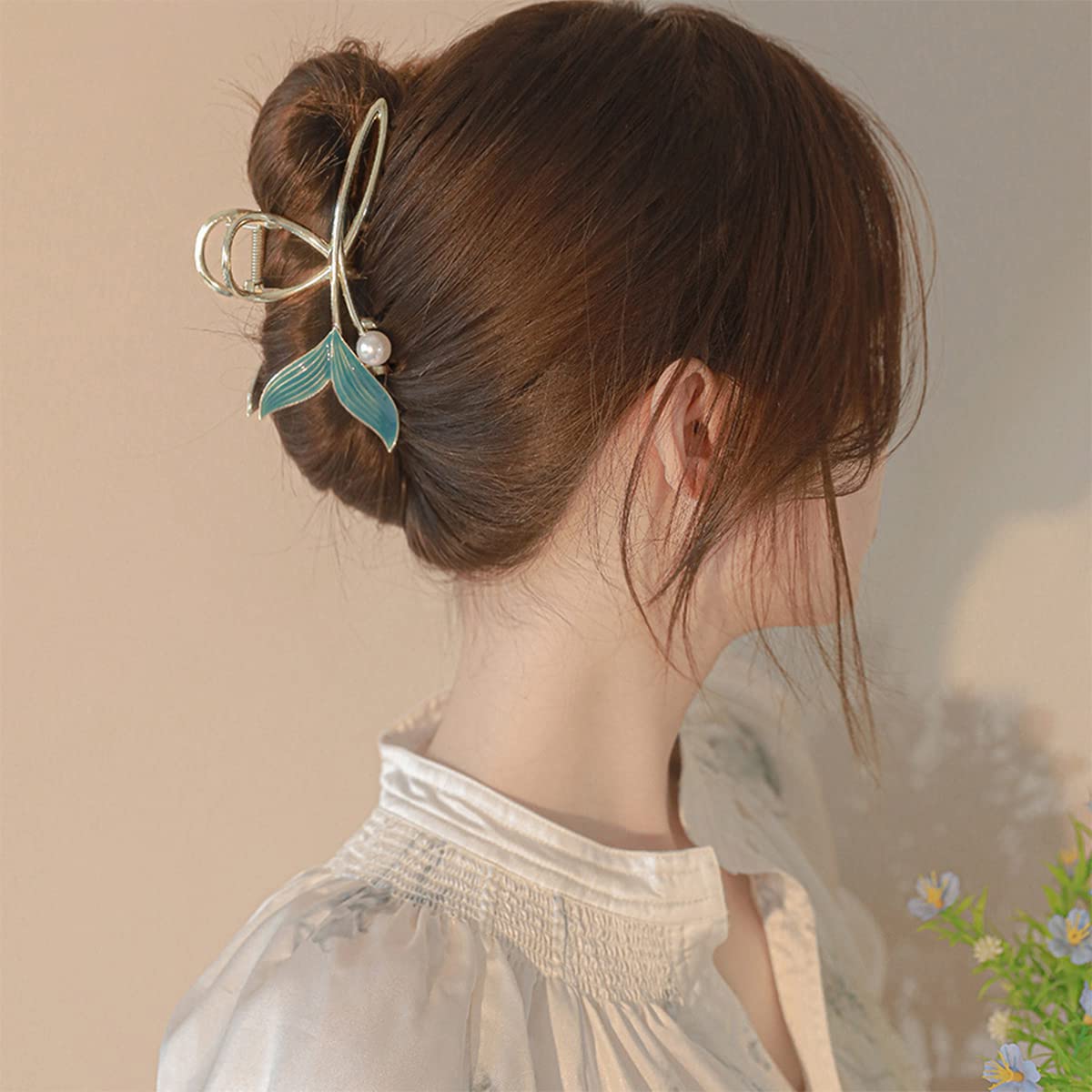 Mermaid Design Metal Claw