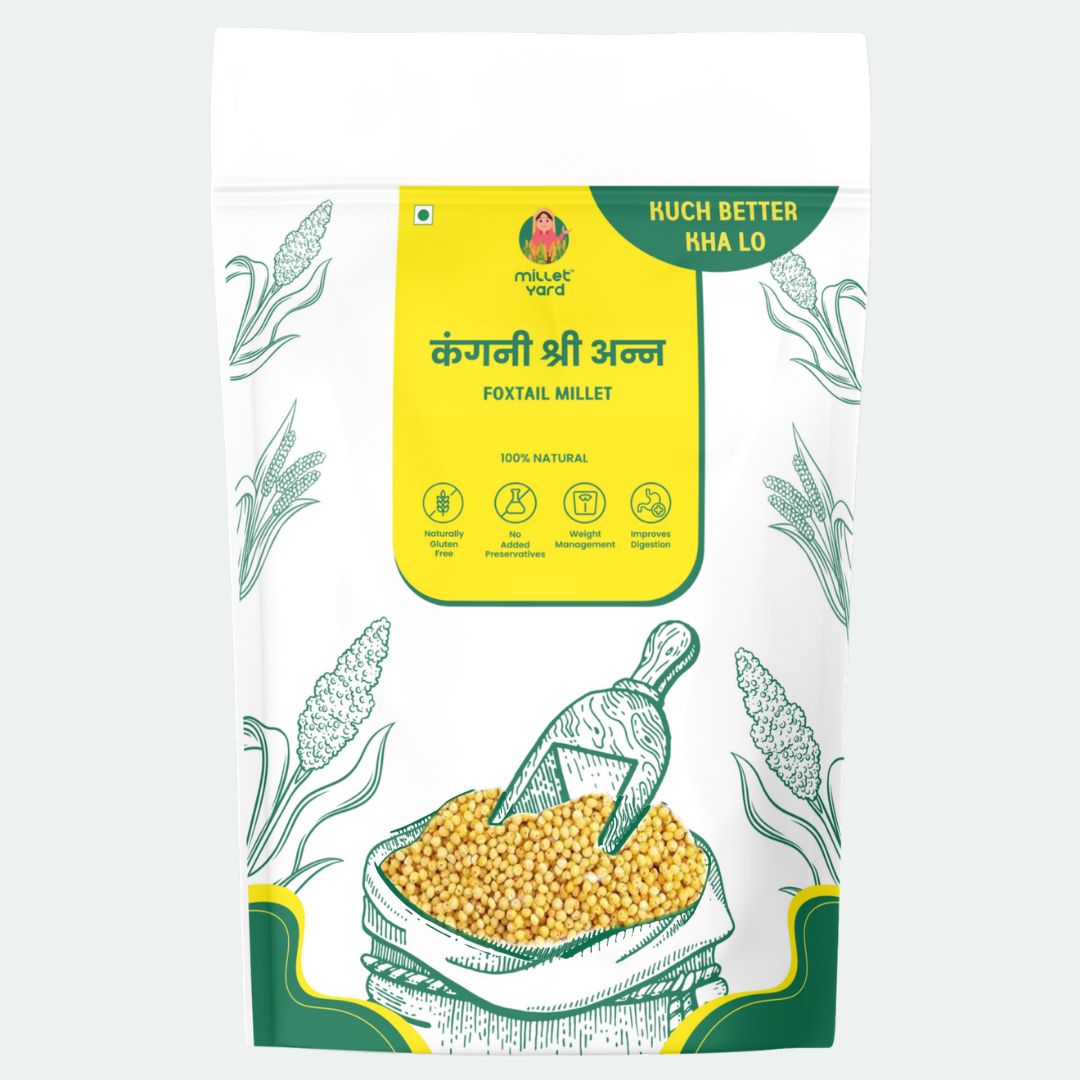 Millet Yard Foxtail Millet shreeanna  500 gram