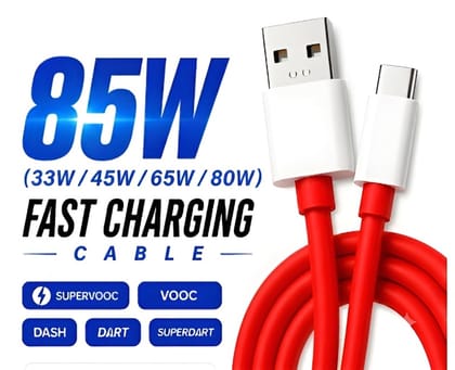 85 W Premium USB Type-C Super Fast Charging Cable