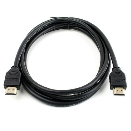 HDMI Cable with Ethernet 1.5 Metres 4K 3D Support Gold-Plated Connectors for Laptops Computers Gaming Consoles TVs Set-Top Boxes