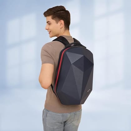 SWISS MILITARY Hard Shell Backpack for Men Women, Alien Series ABS Hardshell, Travel Laptop Bag Fits Up to 15.6 Inch, Stylish Office College School Backpack, Durable & Lightweight