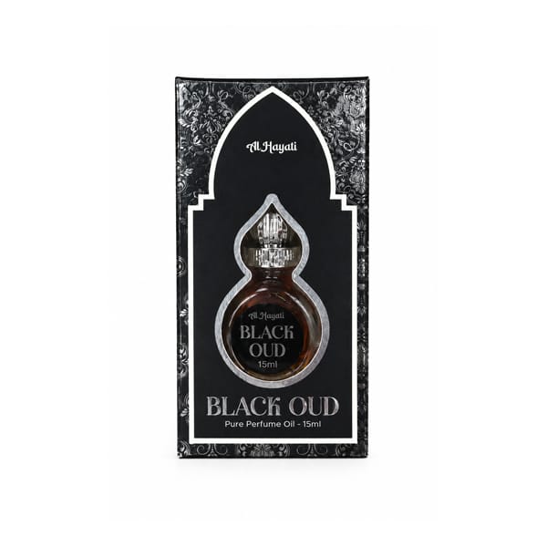 AL Hayati Black OUD Perfume Oil For Unisex
