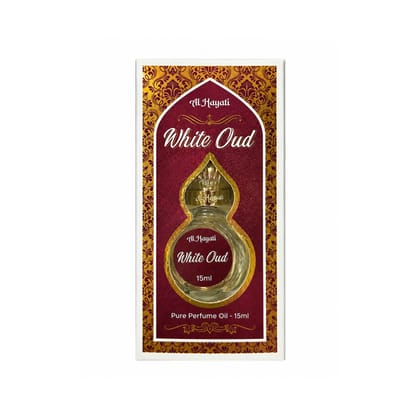 AL Hayati White Oud Perfume Oil For Unisex AL Hayati White Oud Perfume Oil For Unisex