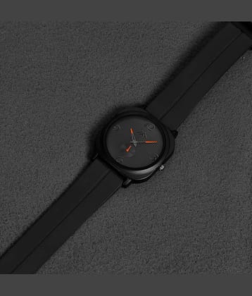 Trex Black Silicon Analog Men's Watch