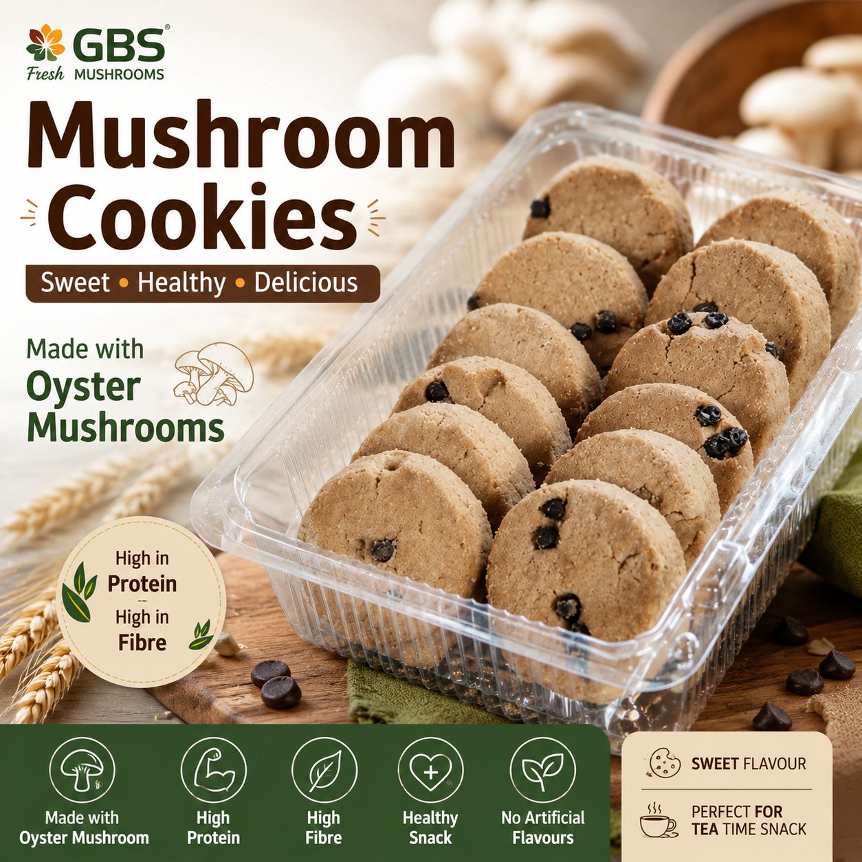 Mushroom Cookies