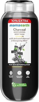 Mamaearth Charcoal Body Wash With Charcoal & Mint For Deep Cleansing (275ml)