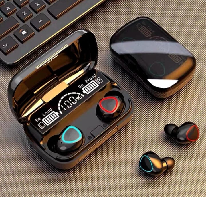 M10 TWS Bluetooth 5.1 In Ear Earphones 3500mAh Charging Box Wireless Headphone Stereo Sports Waterproof Earbuds Headsets