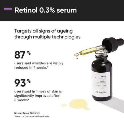 Minimalist Anti Aging Solution (100gm+30ml+50gm) Pack of 3