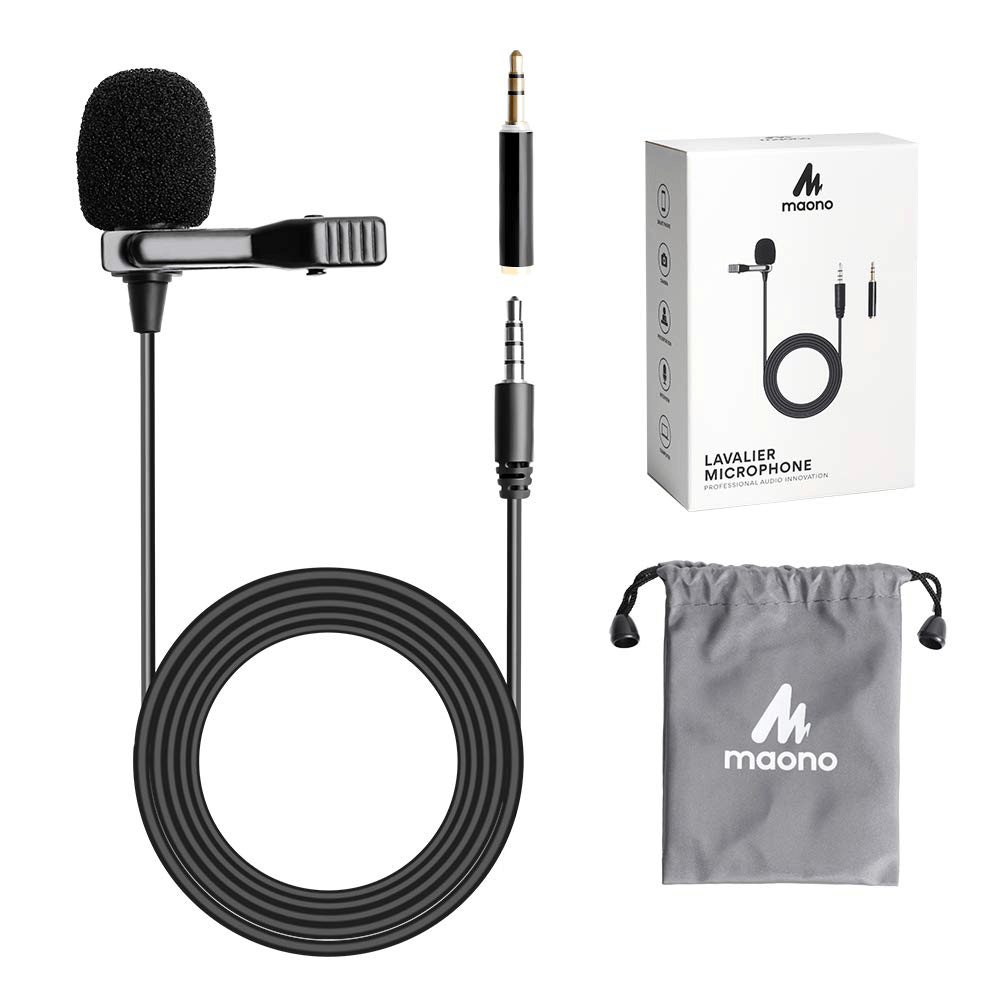 MAONO AU-400 Lavalier Auxiliary Omnidirectional Microphone - Microphone | Buy online on ZillyBuy