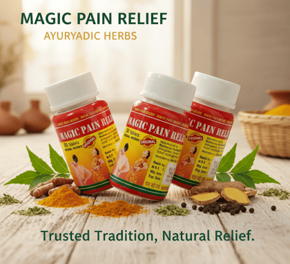 Magic Pain Relief (Pack of 10 Pcs) - Fast and Long Lasting Relief from Joint, Back & Muscle Pain