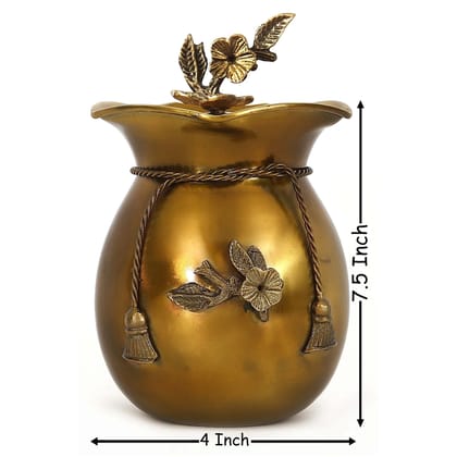 Brass Jar, Container (ATMAS039 E)