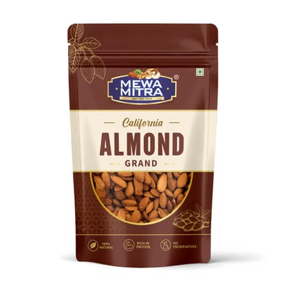 Mewa Mitra California Jumbo Almonds 250g | Premium Jumbo Badam | High Protein Natural Dry Fruits | Rich in Vitamin E & Healthy Fats