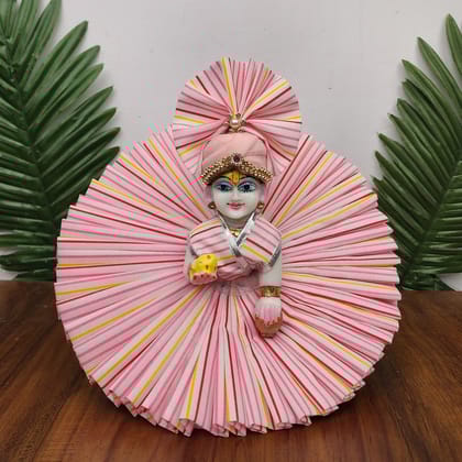 Exclusive Summer Dress for laddu gopal ji with matching pagdi-0
