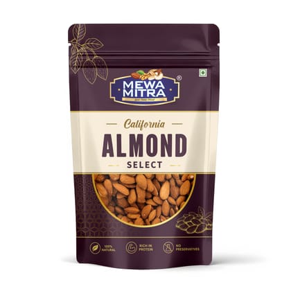 Mewa Mitra Premium California Almonds 250g | Natural Badam | High Protein Dry Fruits