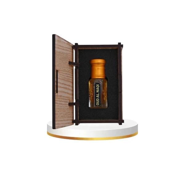 alNaqi Oud-al-Naqi 12ml - Best Oud Attar for Men, No Alcohol Concentrated Arabian-Oud-Attar, High-Strength Oudh-Perfume-Oil, Original Luxury-Parfum