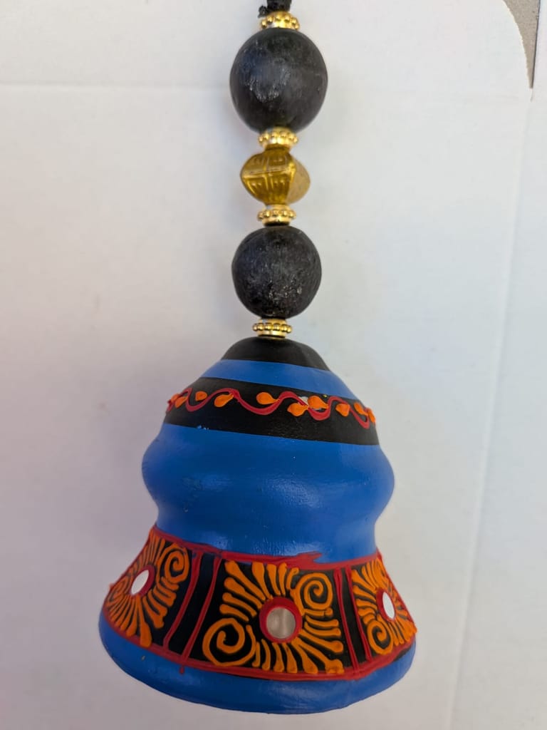 The Artisanal Bell - Hand-Painted Decorative Hanging
