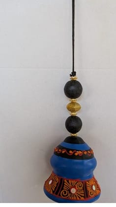 The Artisanal Bell - Hand-Painted Decorative Hanging