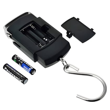 50kg Digital Hanging Luggage Weighing Scale with LCD Display, Portable Electronic Travel & Parcel Weight Scale, Heavy Duty Hook Scale (Original) 