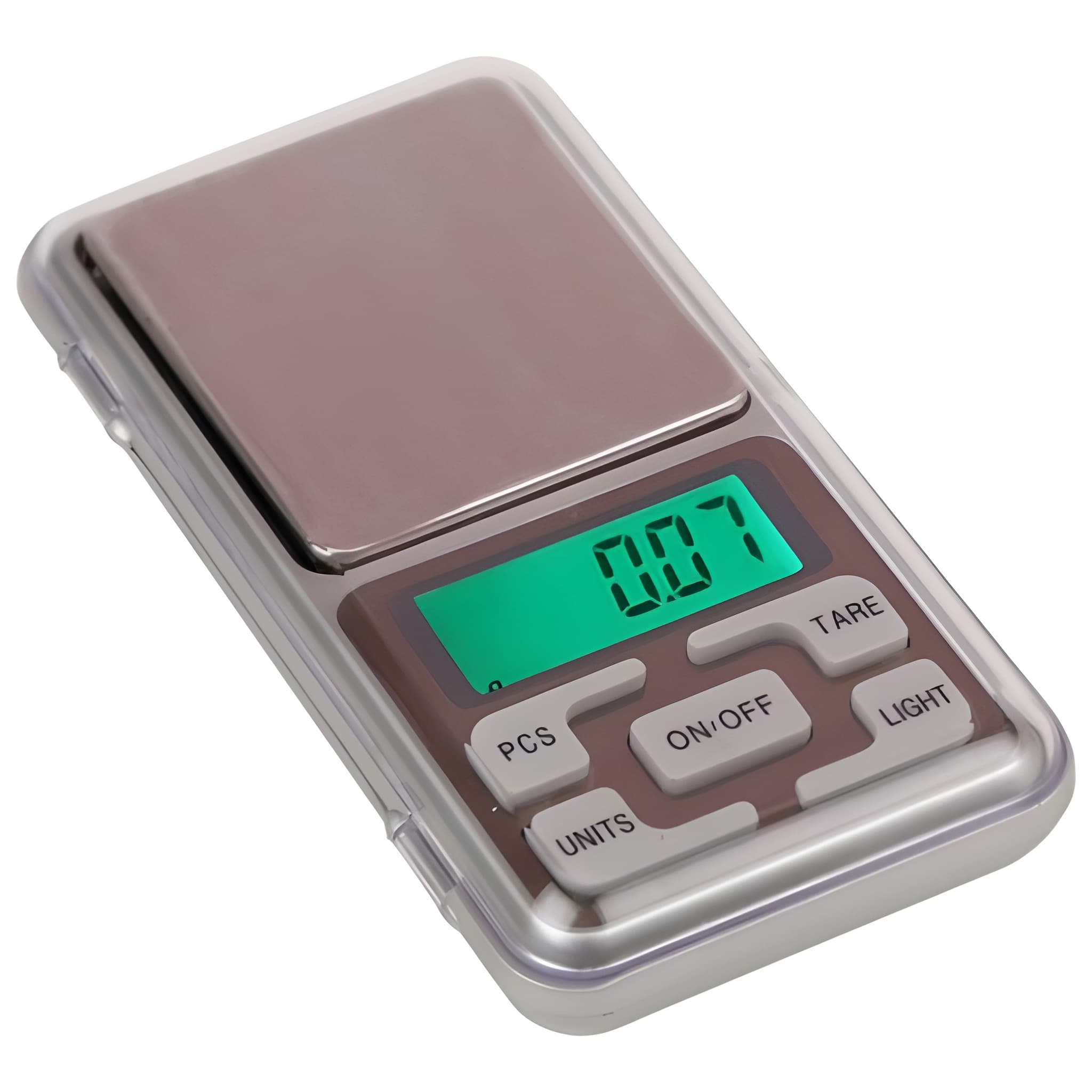 Pocket Digital Jewelry Weighing Scale 500g x 0.01g with Backlit LCD Display, High Precision Mini Electronic Kitchen, Gold, Silver & Coin Weight Machine (Original) 