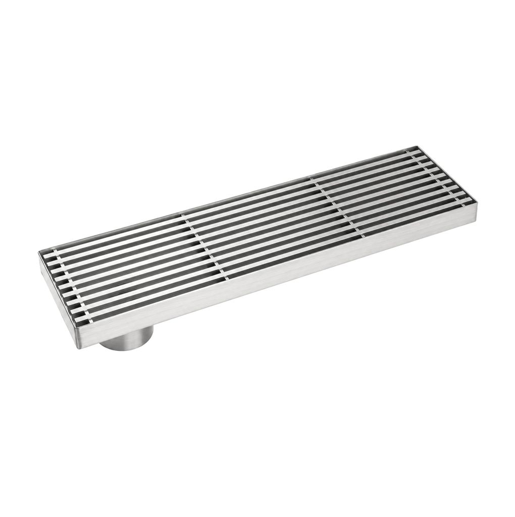 Linear Grill (16 x 4 Inches) 304 Shower Drain Channel Floor Drain
