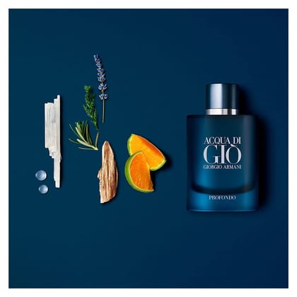 Giorgio Armani Acqua Di Giò Profondo Eau De Parfum 125ml – Fresh Aquatic Aromatic Perfume For Men