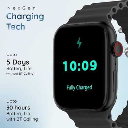 Pebble Frost Pro 1.96 Dispay Smart Watch 