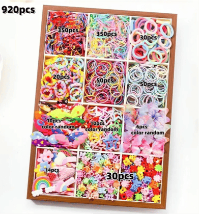 920pcs Cute Hair Accessories Set